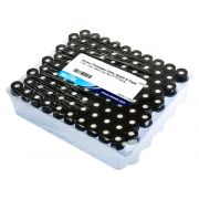 Vial, Threaded w/Septa, 2ml Clr 8-425 w/Red PTFE/ Sil Septa 0.065" 1000 Pack