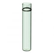 Vial Inserts, 350ul Glass Flat Bottom w/ID Ring, 100pk