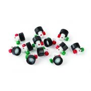 Miniert Valve, For 15mm Screw Cap Vials Pack of 12