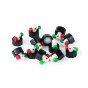 Miniert Valve, For 18mm Screw Cap Vials Pack of 12