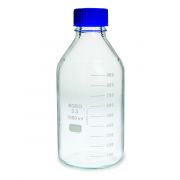 1L Safety Coated Bottle, Graduated, GL45 Threads