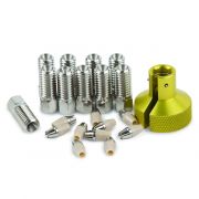 EXP2 Fitting, 10-pk 10 nuts, 10 ferrules, 1 driver For 1/16" OD SS Tubing KT