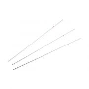 Capillary Tubing, SS 1/16"OD x 0.02 ID x 20cm L, 3-pk Orange PK