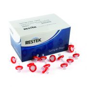 Syringe Filter, 13mm, 0.45um Cellulose Acetate 100pk Red, luer lock