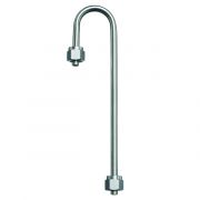 1/4" Sample Inlet, w/Nut and Ferrules, 6" Length