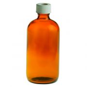 Collection Bottle, 250mL, Precleaned Amber Glass for ASE 300, 12-pk