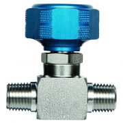 Sample Cylinder Valve, 1/4" Male NPT x 1/4" Male NPT 3500psig DOT press rating Stainless Steel