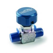 Sample Cylinder Valve UHP, 1/4" Male NPT x 1/4" Male NPT 5000psig DOT press rating, Sulfinert