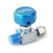 Sample Cylinder Valve, 1/4" Male NPT x 1/4" Male Compression, 5000psig DOT press rating, Sulfinert