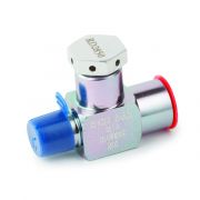 Rupture Disc Tee, 1/4" Male NPT x 1/4" Female NPT 2850psig DOT press rating Sulfinert