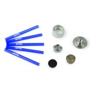 Conversion Kit With 1.1mm Microseal Kit For Split/Splitess Injector  Thermo Trace 1300/1310  Includes: Topaz 1.8mm ID Straight/SPME Liner (5pk)  Microseal  Liner Cap/Septum Holder  and Adapter Cup