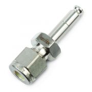 Male RAVEqc Valve to 1/4" Male Compression Fitting; SS