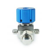 2 Port RAVEn - Siltek SS 1/4" Replacement Valve Siltek Treated Stainless Steel Diaphragm Valve for Entech canisters UM EA