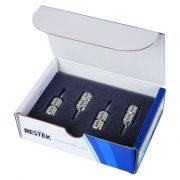 Restek Trident LC Column Protection System Includes:cartridge holder and PEEK ferrule; Level 2: Cartridge Holder Only; pkg/4.