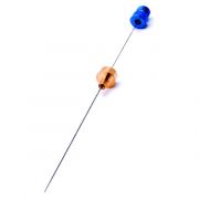 Restek PAL SPME Fibers; carbon wide range (WR/PDMS), bipolar; 95µm; aluminum hub; optimized for PAL system autosamplers and compatible with most GC inlets; SPME automated sample preparation reduces sample handling and solvent consumption; each.