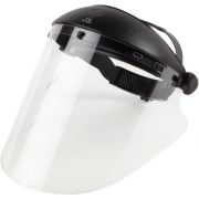 Cryo-Protection Face Shield, includes headgear and window.