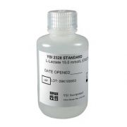 YSI L-Lactate Standard, 15 mmol/L (125 mL) for use with YSI 1500, 2300, 2700, 2900 Series and 7100 analyzers; Store at 0-25°C.