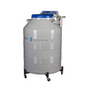ABS Auto Jr autofill tank. Vial Capacity: 6,000. Box Capacity: 70 boxes (not included). Includes: (6) racks;  Max Rack, 6' Transfer Hose; and Rollerbase
