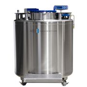 KryoVault auto fill tank KVP 2. Vial Capacity: 41,600. Includes: 6' Transfer Hose. (Inventory System Not Included)