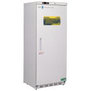 20 Cu. Ft. Flammable Material Refrigerator with microprocessor temperature controller, Temperature display & Alarm module with battery back-up, audible and visual high/low temperature alarms, °C/°F convertible temperature display and remote alarm contacts