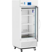 Premier Glass Door Laboratory Refrigerator with Variable Speed Compressor 12 Cu. Ft.2°C to 15°C. 110 - 120V AC, 15A breaker, NEMA 5-15 receptacle. Two (2) years parts and labor warranty, Seven (7) years compressor warranty