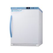 4 Cu.Ft. Vaccine Freezer, ADA Height (31.75"). Temperature Range: -30 to -10ºC. Warranty: 2 years parts and labor/5 years compressor.
