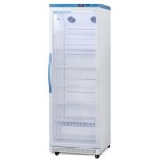 18 Cu.Ft. Upright Glass Door Vaccine Refrigerator. Temperature Range: 2 to 8ºC. Warranty: 2 years parts and labor/5 years compressor.