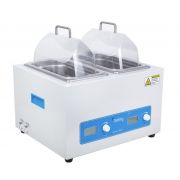 BWB-0505, Dual Chamber Waterbath, 5L, Temp. Range: Ambient +5 to 100℃, 120V 50/60Hz., 2-year warranty.