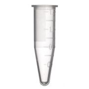Microtube, Capless, 1.5mL, Graduated, Sterile, Conical Bottom, 500/pk