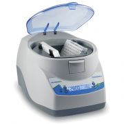 PlateFuge 2D Digital Microplate Centrifuge. Adjustable speed: 500-2800rpm, Timer: 0-59sec, Capacity: 2x PCR Plates, 2x Microtiter plates, or 24 x 0.2mL PCR strips. 120V60Hz. Two year warranty.