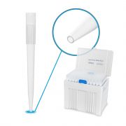 Wide Bore Pipette Tips, for LTS® SofTouch ULF™ and other low-force style pipettors, 1000uL, low-retention, sterile, non-filtered, wide orifice, 10 racks of 96 tips, 960/pk