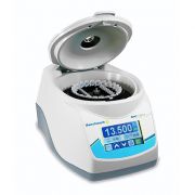Benchmark MC-24 Touch Microcentrifuge with 24 place COMBI-Rotor™ for 24 x 1.5/2.0mL tubes or 2 x PCR strips. Speed Range: 100 to 16,800 x g (1,000 to 13,500 rpm); Full Color Touch Screen; Unique air-flow system keeps samples cool; Dimensions: 9" x 12" x 7