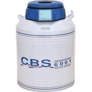 6001 Series Value Added Cryosystem. LN2 Capacity (L): 175; LN2 Working Capacity (L): 165; Static Evaporation Rate (L/Day): 0.99; Static Holding Time (Days): 104. Includes: 6 x Cryosystem 6000 Racks, 10-Shelf, for 2-Inch High Boxes, Stainless Steel, with L
