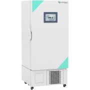 Ultra Low Temperature Touchscreen Freezer Dual Voltage 17 Cu. Ft. One solid exterior door, right hinged, not reversible; Five insulated inner doors. Qty. 320 2" boxes (20 UF442 racks). Five (5) year parts and labor warranty. Seven (7) year compressor warr
