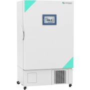 Ultra Low Temperature Touchscreen Freezer Dual Voltage 25 Cu. Ft. One solid exterior door, right hinged, not reversible; Five insulated inner doors. Qty. 480 2" boxes (30 UF442 racks) . Five (5) year parts and labor warranty. Seven (7) year compressor war