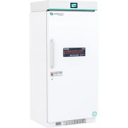 30 cu. ft. Touchscreen Flammable Storage Freezer with Natural Refrigerants. Manual defrost. Adjustable temperature range: -15° C to -25° C.  117 - 120V AC, 15A breaker, NEMA 5-15 receptacle. Two (2) year parts and labor warranty, Five (5) year compressor 