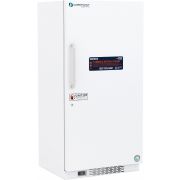 30 Cu. Ft. Standard Flammable Storage Refrigerator/Freezer Combination Unit. Manual defrost.  Freezer Temp range: -15°C to -20°C; Refrigerator temp range: 0°C to 8°C. 116 - 120V AC, 15A breaker, NEMA 5-15 receptacle.  Two (2) year parts and labor warranty