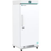 30 cu. ft. Touchscreen Manual Defrost Laboratory Freezer with Natural Refrigerants -30C. Adjustable temperature range: -27° C to -33° C.  114 - 120V AC, 15A breaker, NEMA 5-15 receptacle. Two (2) year parts and labor warranty, Five (5) year compressor par