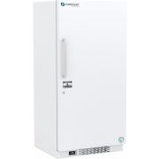 30 cu. ft. Standard Manual Defrost Laboratory Freezer with Natural Refrigerants. Adjustable temperature range: -15° C to -25° C. 110 - 120V AC, 15A breaker, NEMA 5-15 receptacle. Two (2) year parts and labor warranty, Five (5) year compressor parts warran