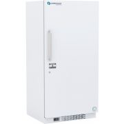 30 cu. ft. Standard Laboratory Refrigerator/Freezer Combination Unit. Manual defrost. Freezer Temp range: -15°C to -20°C; Refrigerator temp range: 0°C to 8°C. 118 - 120V AC, 15A breaker, NEMA 5-15 receptacle. Two (2) year parts and labor warranty, Five (5