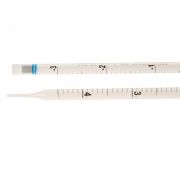 5mL Pipet, Individually Wrapped, Plastic/Plastic, Bag, Sterile, Case of 200