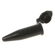 1.5mL Micro Centrifuge Tube, Black, Sterile, Case of 1,000