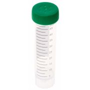 TUBE & CAP, 50mL Centrifuge Tube & Cap, Self-Standing - Bags, Non-sterile (Caps and Tubes Packed Separately); case of 500.