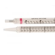 Celltreat™ 25mL serological pipettes. Sterile; 2/10mL graduations; colour code red; case/200 (25/bag).