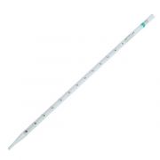 Celltreat™ 2mL serological pipettes. Sterile; 1/50mL graduations; colour code green; case/800 (50/bag).