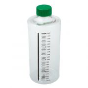 850cm² Roller Bottle, Tissue Culture Treated, Printed Graduations, Non-Vented Cap, Sterile, Case of 12.