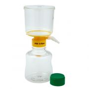 Celltreat Bottle Top Filter System. 500mL; polystyrene bottle and funnel; PES membrane - 0.45µm; rapid flow rate, low protein binding; 70mm diameter; case of 12.