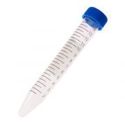 15mL Centrifuge Tube, Blue Cap; Sterile; 25/bag - 500/case.