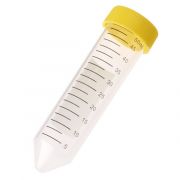 50mL Centrifuge Tube, Yellow Cap; Sterile; 25/bag - 500/case.