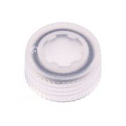CAP ONLY, Screw Top Micro Tube Cap, O-Ring, Translucent, Clear, Non-sterile 500/Re-sealable Bag 1000